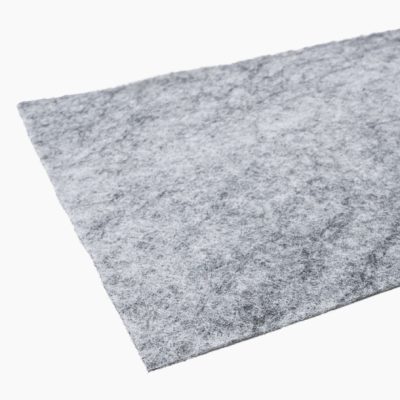 Membrane géotextile TX‑F 3,50 m × 100 m Soleno déroulée, gros plan sur texture non tissée résistante